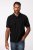 JP1880 702560 Pamut piké galléros póló Fekete - Pólóingek - Galléros Pólók 2XL-8XL - Pólóingek 2XL-8XL