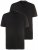 JP1880 708420 Henley póló 2 darab Fekete - Pólók - Nagyméretű pólók - 2XL-14XL