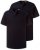 JP1880 708420 Henley póló 2 darab Sötétkék - Pólók - Nagyméretű pólók - 2XL-14XL
