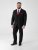 D555 Ted 4 Way Stretch Tailored Suit Jacket Fekete - Öltönyök - Nagyméretű öltönyök