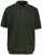JP1880 712617 Hasra szabott galléros póló Sötét oliva - Pólóingek - Galléros Pólók 2XL-8XL - Pólóingek 2XL-8XL