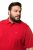 JP1880 712617 Hasra szabott galléros póló Chilipiros - Pólóingek - Galléros Pólók 2XL-8XL - Pólóingek 2XL-8XL