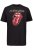 JP1880 Rolling Stones Graphic Band Comfort Fit T-Shirt Black - Pólók - Nagyméretű pólók - 2XL-14XL
