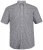 JP1880 722860 Rövid ujjú kockás ing Fekete - Ingek - Ingek 2XL-10XL