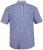 JP1880 722860 Rövid ujjú kockás ing Világoskék - Ingek - Ingek 2XL-10XL