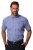 JP1880 722860 Rövid ujjú kockás ing Világoskék - Ingek - Ingek 2XL-10XL