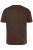 JP1880 Henley Basic T-Shirt with Buttons Brown - Pólók - Nagyméretű pólók - 2XL-14XL