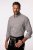 JP1880 Long Sleeve Check Print Traditional Shirt Brown - Ingek - Ingek 2XL-10XL
