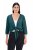 Ulla Popken 794514 Megkötős jersey bolero Petrol - Bolerók - 