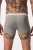 JP1880 Boxershorts Flexnamic OEKO-TEX Mid 2-Pack Grey/Off-White - Alsónemű & strandruhák - Nagyméretű Alsónemű 2XL-8XL