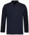JP1880 799230 Hosszú ujjú galléros póló Sötétkék - Pólóingek - Galléros Pólók 2XL-8XL - Pólóingek 2XL-8XL