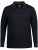 JP1880 Jay-Pi QuickDry Long Sleeve Golf Polo Shirt Black - Sportruházat - Nagyméretű Sportruházat 2XL-10XL
