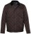 JP1880 811805 Steppelt dzseki kordbársony gallérral Feketésbarna - Kabátok - Nagyméretű Kabátok - 2XL-8XL