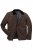 JP1880 811805 Steppelt dzseki kordbársony gallérral Feketésbarna - Kabátok - Nagyméretű Kabátok - 2XL-8XL