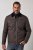 JP1880 811805 Steppelt dzseki kordbársony gallérral Feketésbarna - Kabátok - Nagyméretű Kabátok - 2XL-8XL