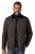 JP1880 811805 Steppelt dzseki kordbársony gallérral Feketésbarna - Kabátok - Nagyméretű Kabátok - 2XL-8XL