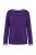 Ulla Popken 812441 Hosszú ujjú pizsama csipkével Királykék - Pizsama/Loungewear - 