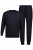 JP1880 Pyjamas Two-piece Long Sleeve and Long Trousers Navy - Alsónemű & strandruhák - Nagyméretű Alsónemű 2XL-8XL