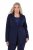 Ulla Popken 812754 Punto di Roma jersey blézer Sötétkék - Blézerek - Blézerek plus size méretben nőknek