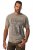 JP1880 Comfortable Fit Vintage Look T-Shirt Ash Gray - Pólók - Nagyméretű pólók - 2XL-14XL