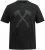 JP1880 Double Axe Design & Vintage Look T-Shirt Black - Pólók - Nagyméretű pólók - 2XL-14XL