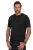JP1880 818628 Hasra szabott Henley póló Fekete - Pólók - Nagyméretű pólók - 2XL-14XL