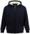 JP1880 820464 Kapucnis dzseki teddy béléssel Sötétkék - Pulóverek & kapucnis pulóverek - Pulóverek & Kapucnis pulóver 2XL-12XL