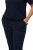 Ulla Popken 821244 Pöttyös pizsama Sötétkék - Pizsama/Loungewear - 