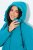 Ulla Popken 821495 Funkcionális kabát Türkiz - Kabátok - Női plus size kabátok