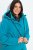 Ulla Popken 821495 Funkcionális kabát Türkiz - Kabátok - Női plus size kabátok