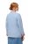 Ulla Popken 823538 Állógalléros lenkeverék blézer Világoskék - Blézerek - Blézerek plus size méretben nőknek