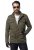 JP1880 Field Jacket with Badges Vintage Look TALL Moss Green - TALL kabátok - TALL dzsekik magas férfiaknak