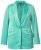 Ulla Popken 826161 Strukturált blézer Zöld - Blézerek - Blézerek plus size méretben nőknek