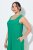 Ulla Popken 827908 Ujjatlan jersey ruha Zöld - Jersey ruhák - 