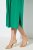 Ulla Popken 827908 Ujjatlan jersey ruha Zöld - Jersey ruhák - 