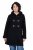 Ulla Popken 829347 Duffle kabát Fekete - Kabátok - Női plus size kabátok