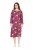Ulla Popken 830151 Virágos ruha Rózsaszín - Maxi ruhák - Női plus size maxiruhák