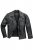 JP1880 830586 Biker dzseki bárány nappából Fekete - Kabátok - Nagyméretű Kabátok - 2XL-8XL