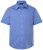 Men+ 756 Üzleti ing rövid ujjú klasszikus gallérral Világoskék - Ingek - Ingek 2XL-10XL