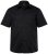 Men+ 758 Üzleti ing rövid ujjú nyitott gallérral Fekete - Ingek - Ingek 2XL-10XL