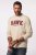 JP1880 T-Shirt Long Sleeve Hawk Off-White TALL - FÉRFIRUHÁZAT MT-6XLT - TALL-méretek