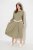 Ulla Popken 831963 Hosszú ujjú ruha Szürke - Maxi ruhák - Női plus size maxiruhák