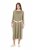 Ulla Popken 831963 Hosszú ujjú ruha Szürke - Maxi ruhák - Női plus size maxiruhák