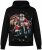 Men+ 100 Kapucnis pulóver Mikulás motoron Fekete - Pulóverek & kapucnis pulóverek - Pulóverek & Kapucnis pulóver 2XL-12XL