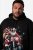 Men+ 100 Kapucnis pulóver Mikulás motoron Fekete - Pulóverek & kapucnis pulóverek - Pulóverek & Kapucnis pulóver 2XL-12XL