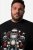 Men+ 148 Póló bellyfit Mikulás motoron Fekete - Pólók - Nagyméretű pólók - 2XL-14XL