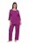 Ulla Popken 833660 Pizsama Lila - Pizsama/Loungewear - 