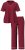 Ulla Popken 835397 Rövid ujjú pizsama inggallérral Lila - Pizsama/Loungewear - 