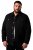 Men+ 446 Farmerdzseki mellzsebekkel Fekete - Kabátok - Nagyméretű Kabátok - 2XL-8XL