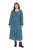 Ulla Popken 835713 Virágos ruha Sötétkék - Maxi ruhák - Női plus size maxiruhák